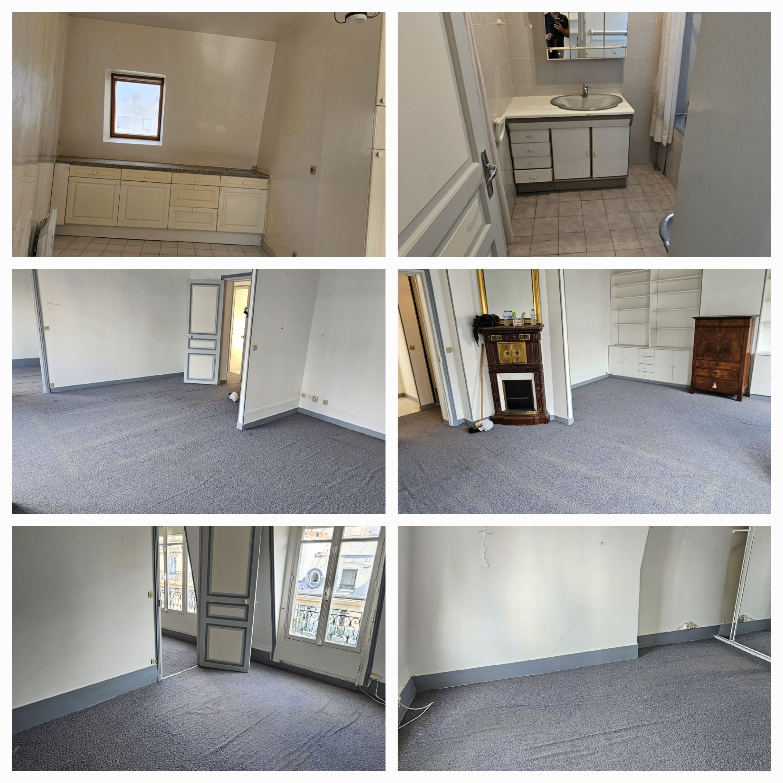 appartement vidé et nettoyer 