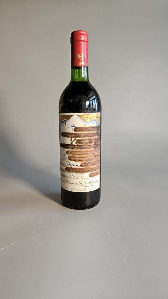 Estimation du Vin mouton baronne 1978